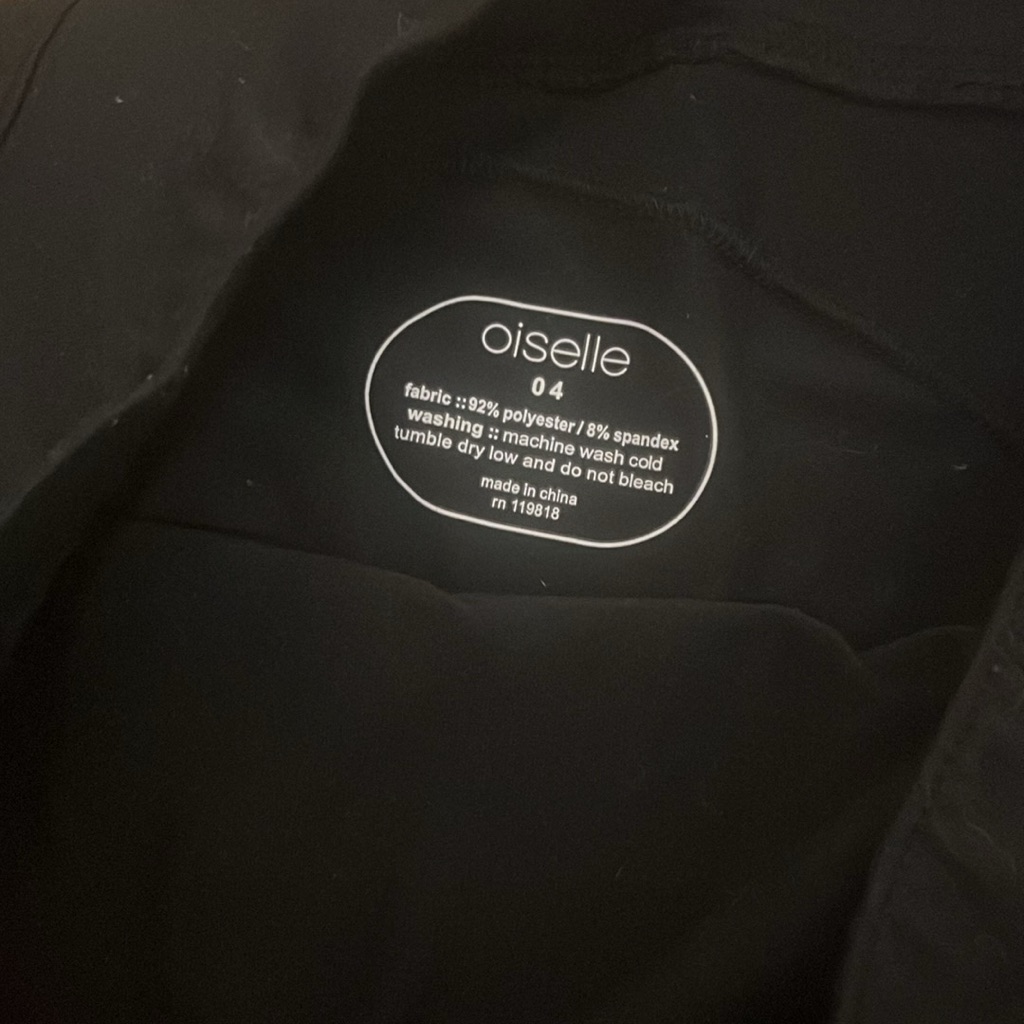 Euc Oiselle Lux Skirt Size 4 Black — image 4 of 5